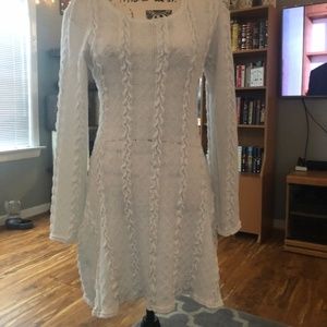 White Sweater Dress